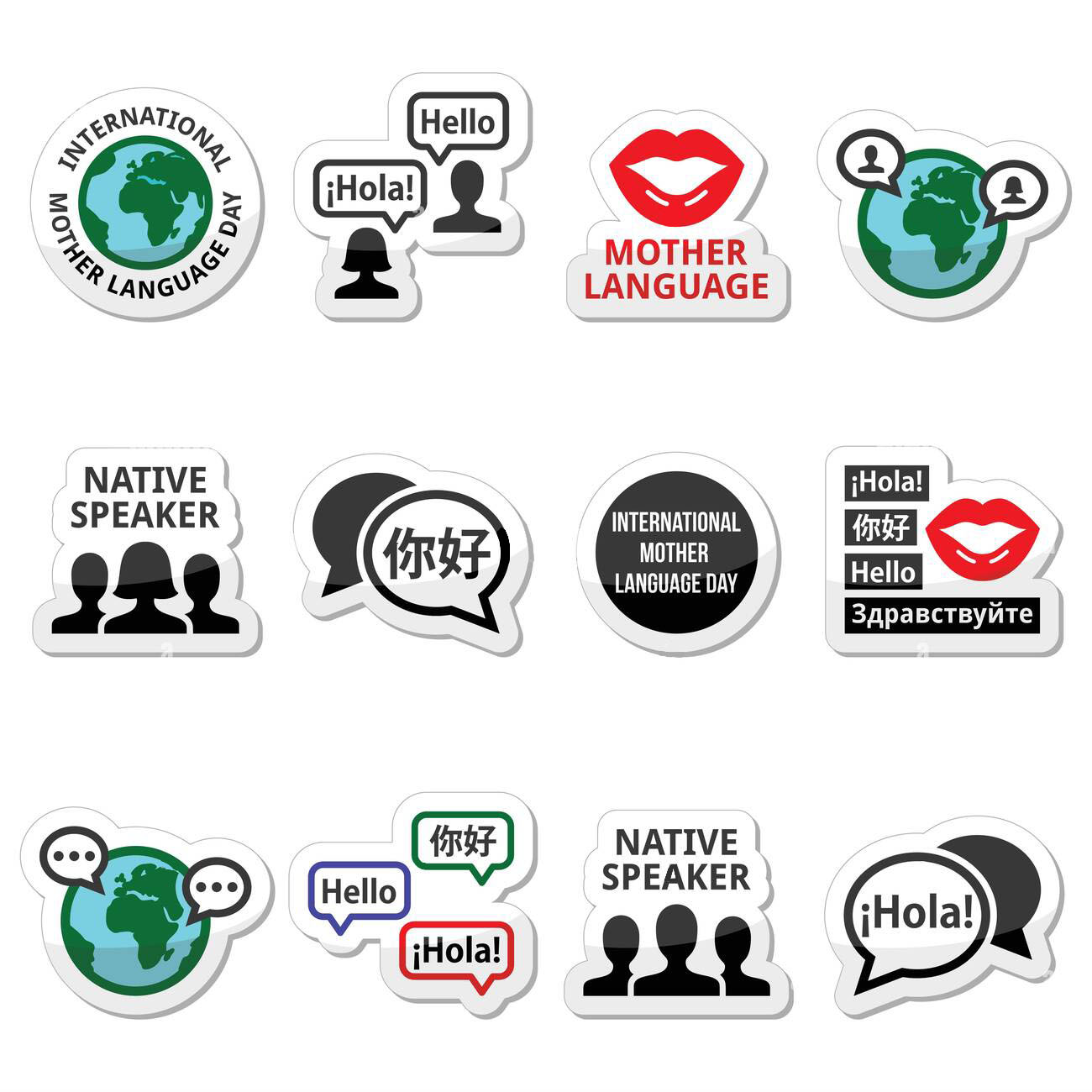 Multilingual Multi language systems mother language